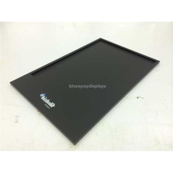 Polishing Countertop Tiles Showroom Display Custom Logo Acrylic Mosaic Tile Trays