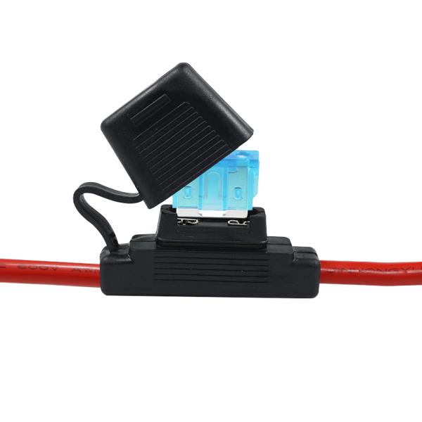12 AWG Waterproof In-line Fuse Holder for ATC/ATO Blade Fuses 30A