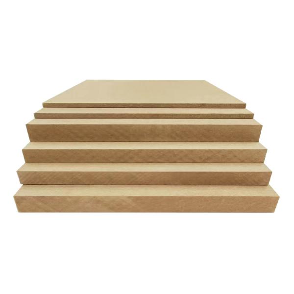 Plain Hollow Veneered MDF Board 1mm 1.5mm 1.8mm MDF Veneer Panels