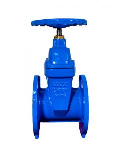 Cheap Custom DN100 BS5163 Cast Iron Gate Valve 100mm Resilient Wedge for sale