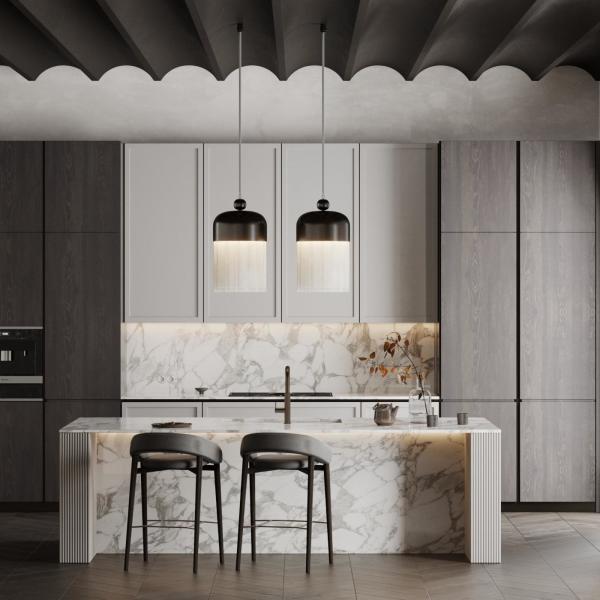 Australia Style Kitchen Cabinet Plastic Cover Solid Wood Flooring Melamine