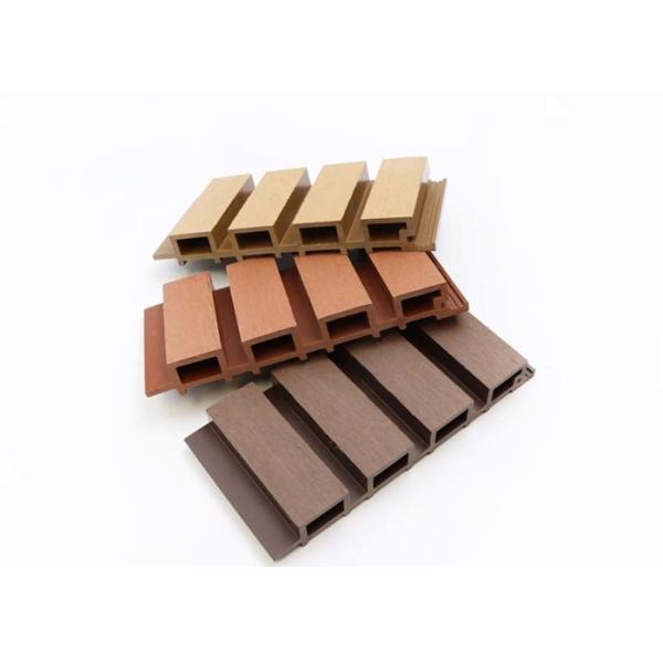 Waterproof Outdoor WPC Fluted Panel Outdoor Plastic Composite Exterior