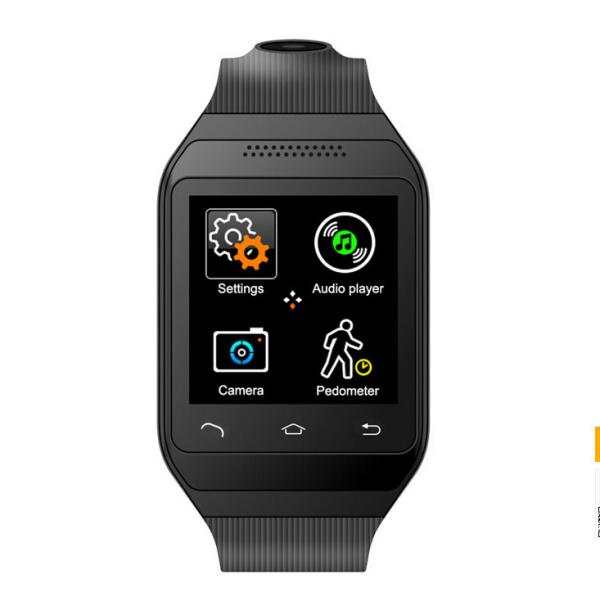 E19--Smart Bluetooth watch Phone with SIM Slot support Sync Functions