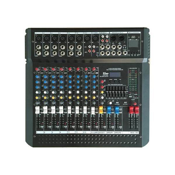 12 channel professional audio mixer UV12