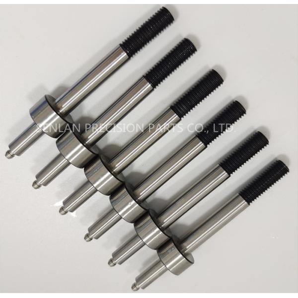 High Precision 0.005mm Tolerance Thread Core With Button Mushroom Screw For Packaging Industries