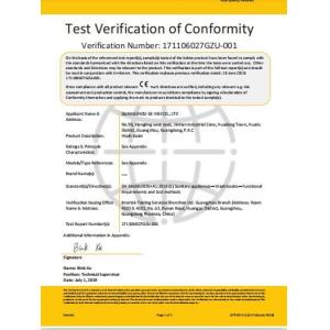 Guangzhou Gemei Co.,Ltd Certifications