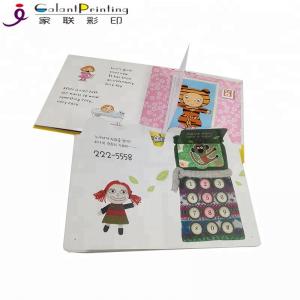 Cheap 350gsm Art Paper Printing Services Custom Delicate Children Educational Board Book for sale
