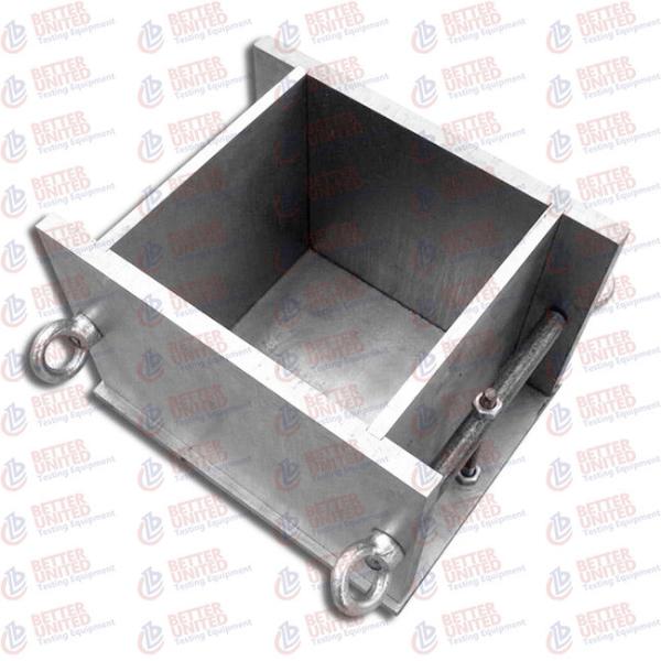 SGS Steel Cement Testing Equipment Cement Cube Mould 70.7Mm 3.9kg