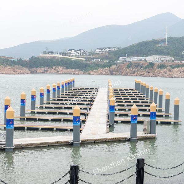 Aluminum Alloy Floating Docks Marine WPC Decking Floating Pontoon