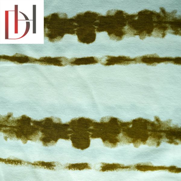 Organic Jacquard Printed Fabric Stain Resistant Medium Weight Custom Printing