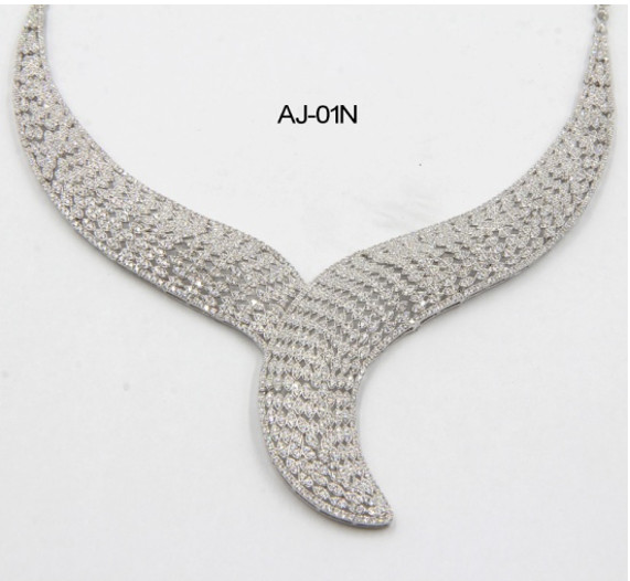 Y 925 Sterling Silver Name Necklaces Choker 21K Gold Custom