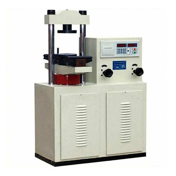Compression Testing Equipment Two Column Type 100 KN Capacity For Hydraulic Concrete Building Materials
