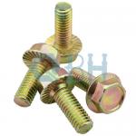 China Carbon Steel B18.2.1 GR2 Flanged Hex Head Bolt for sale