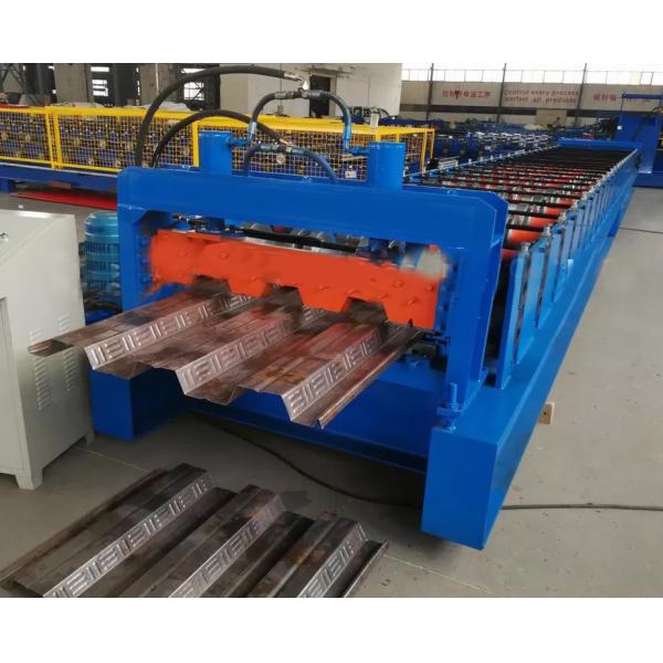 Metal Cold PLC Floor Deck Machine Thickness 1.5mm 22kw