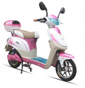 Cheap 350W Pink Adult Electric Scooter , Battery Operated Scooter With 350W - 450W Motor for sale