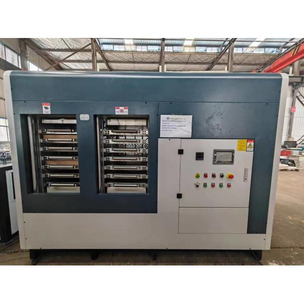 YLL-27C Automatic Tray Transfer Plastic Card Laminating Pressing Machine 560*750mm RFID Chip Card Lamination