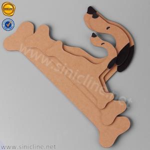Cheap Rigid Board Custom Made Cardboard Hangers For Pet Clothes for sale