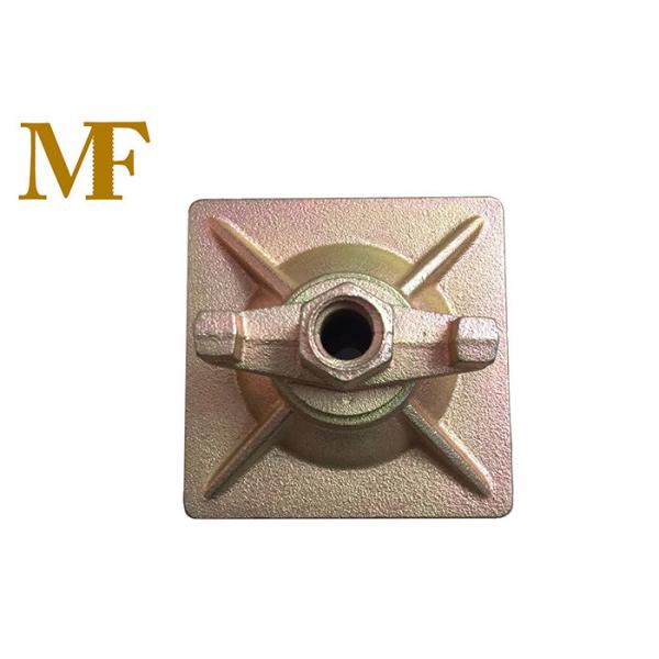 Aluminium Steel Formwork Swivel Flange Wing Nut Yellow Galvanized
