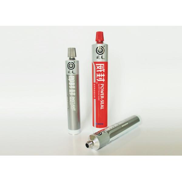 Round Adhesive Tube Conual Piercer Cap Epoxy Phenolic Resin Internal Lacquer