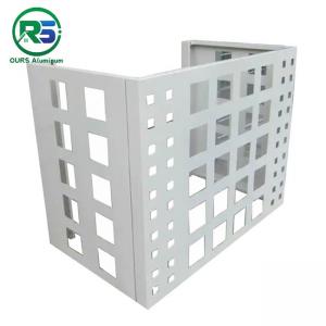 China Colorful Air Conditioner Vent Louver With Interior And Exterior Wall on sale