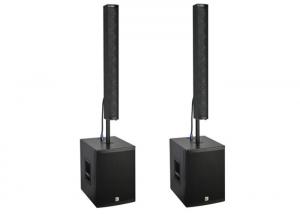 China Small Church Sound Systems Pro Dsp Processor , Column Speaker System on sale