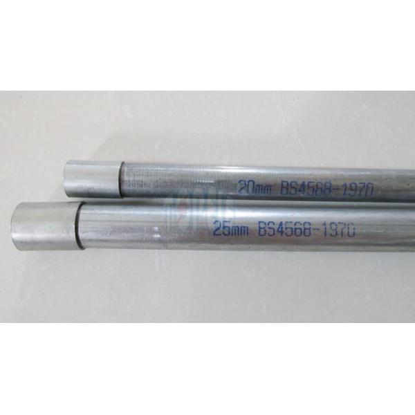 Electrical Metal Conduit Galvanized Steel BS4568 Tube GI Pipe