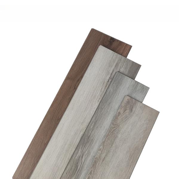 7''x48'' Plank Size PVC Stone Powder SPC Vinyl Click Oak Engineered Wood Floor Install