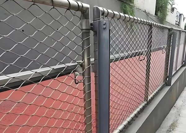 Diamond 304 Stainless Steel Wire Rope Mesh For Railing Systems