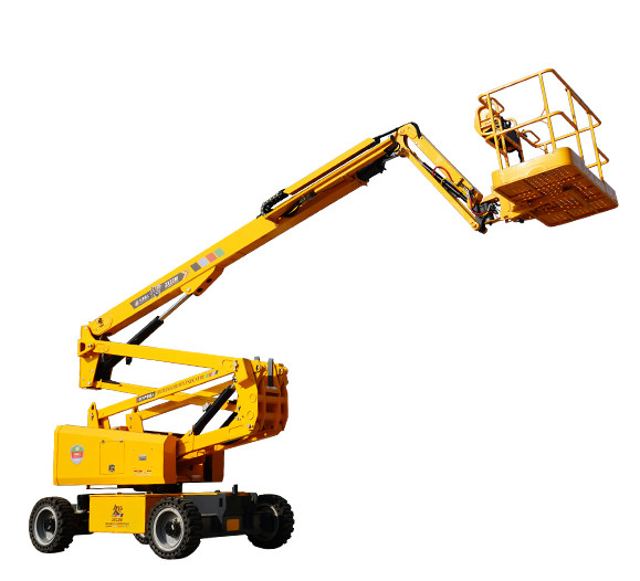 22m self-propelled aerial work platform, new energy power, flexible remote control operation, used in construction