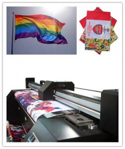 Cheap Two Print Head Digital Flag Printing Machine For Polyster Fabric Textile for sale