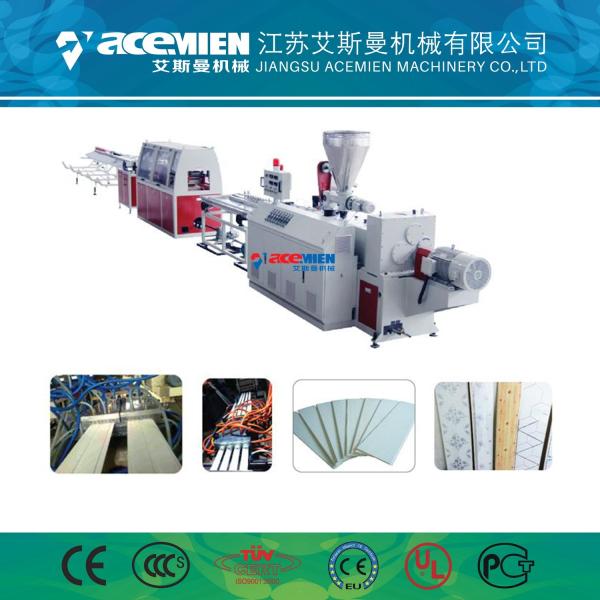 Hot Stamping Laminating PVC Ceiling Machine , PVC Wall Panel Making Machine
