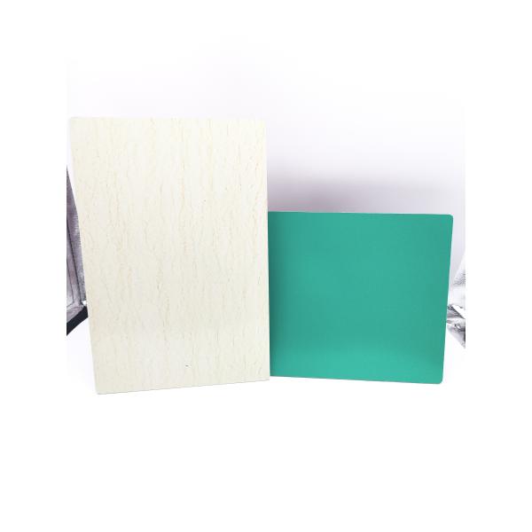 Wood Grain Aluminium Partition Board , 5mm Thickness Interior Wall Decoration Sheet