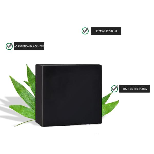 No Strong Odor Activated Bamboo Charcoal Soap Skin Firmness No Harsh Ingredients