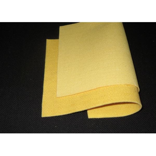 Nonwoven Pulse Jet Bag Filter , 500GSM Polyimide Air Filter Material