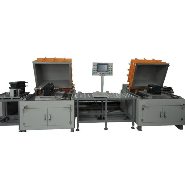 Refrigeration Components Helium Leak Testing Equipment 2g/year Inficon Detector Omron PLC