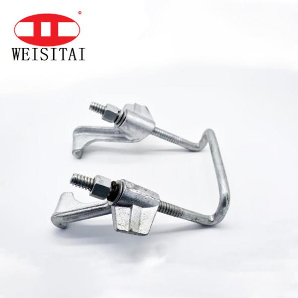Powder Coated Formwork Clamp Steel Doka Concrete H20 Beam Flange Q235