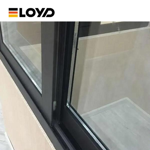 Home Sliding Glass Aluminium Windows Door Double Glazed 30PSF ODM
