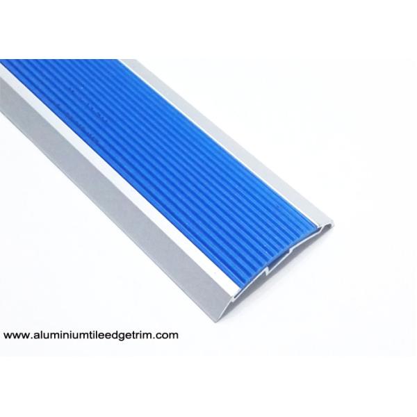 Rubber Anti Slip Aluminium Floor Trims Front Door Threshold Self - Adhesive
