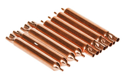 Copper HVAC Filter Drier Liquid Line Round For Refrigeration