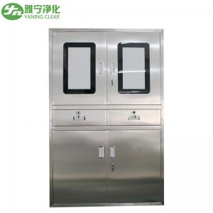 Cheap Stainless Steel SUS304 Hospital Medicine Cabinet Office File Cabinet Instrument Cabinet for sale