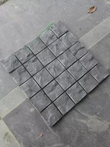 China Chinese Light Grey basalt Cube Paving Stone on sale