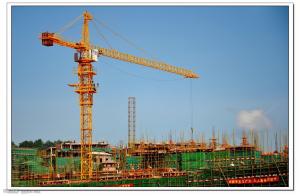 Cheap Self Erecting Construction Tower Crane With Steel Structure 4.25 - 80 m/min Hoisting Speed for sale