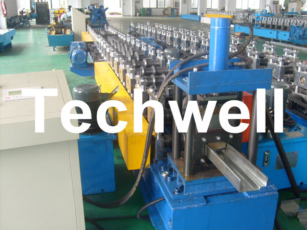 1.2 Chain Transmission Steel Door Frame Roller Shutter Forming Machine