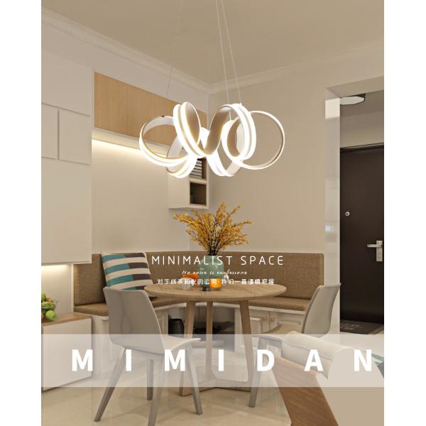 Acrylica Iron Spiral Lamp