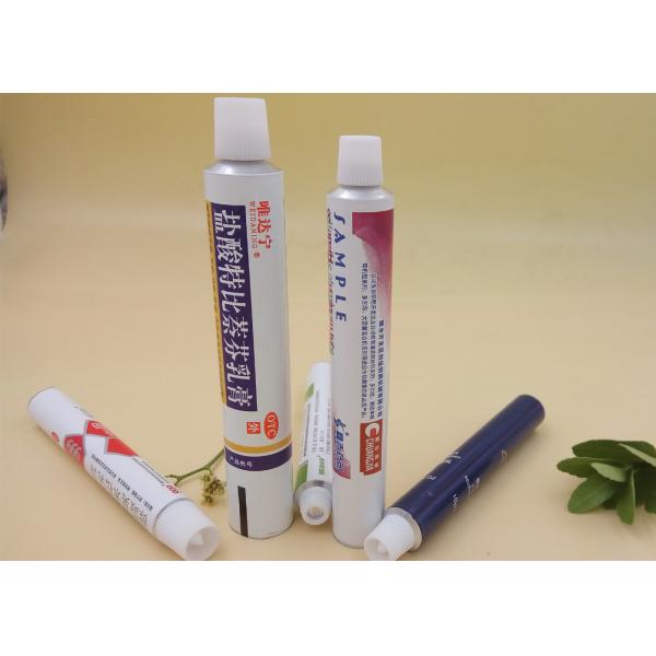 Ointment Gel Aluminum Squeeze Tube Packaging , 30g Travel Squeeze Tube