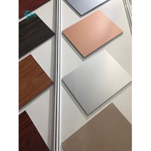 PE Coating Brushed Aluminum Composite Panel Enhancing Project With Plastic And Aluminium Material