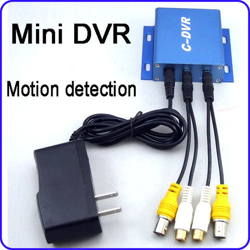 Mini C-DVR 1CH CCTV Surveillance TF Card DVR Digital Audio Video Recorder Motion Detection