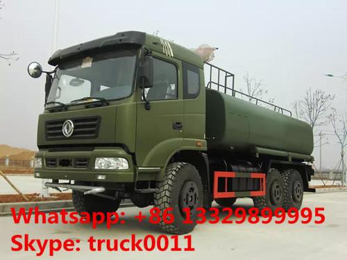 Quality dongfeng 6*6 all wheels drive off road 190hp 8cbm-10cbm water tank truck for sale, best price cistern truck for sale wholesale