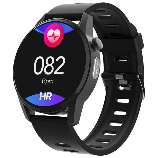 1.28 Inch Full Touch Round Shape Smartwatch ECG Button Dual Operation