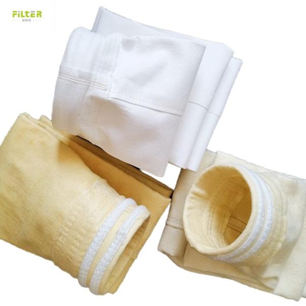 Customized Size Polyester Filter Bag With High Melting Temperature For Wet And Acid Environments
